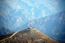 Промежуточная радиорелейная станция «Кырк» на газопроводе-отводе к с. Ботлих (высота над уровнем моря 2750 м)