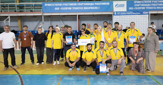 Победители Спартакиады — команда «Каспий»