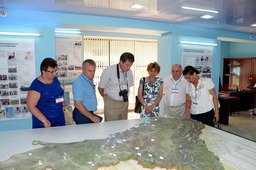 Гости конференции в Музее истории развития ООО "Газпром трансгаз Махачкала"