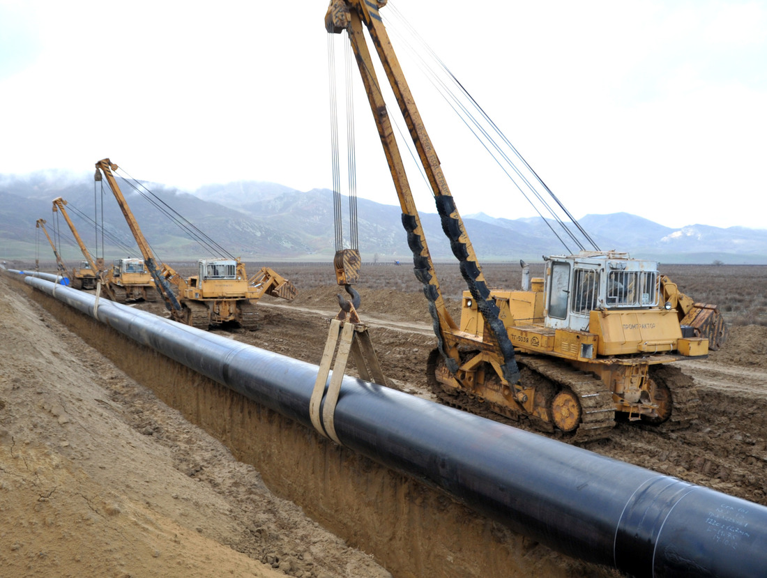 Реконструкция магистрального газопровода «Моздок — Казимагомед» на участке 610-623 км