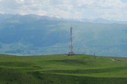 Промежуточная радиорелейная станция «Рушуха» на газопроводе-отводе к с. Ботлих (высота над уровнем моря 2015 м)
