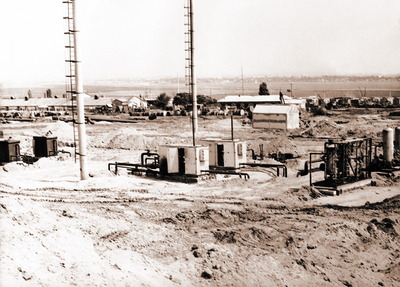 1982 год. Начало строительства компрессорной станции "Кизилюрт"