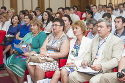 Гости и участники Всероссийской образовательной конференции "Поколение Газпрома 2020"