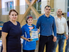 Первое место среди женщин завоевала представительница Кизилюртовского филиала — Испаният Расулова