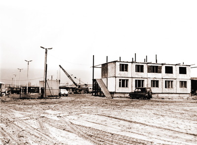 1984 год. Начало строительства производственной базы в пос. Степной г. Махачкалы