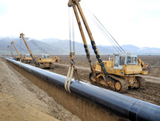 Реконструкция магистрального газопровода "Моздок — Казимагомед" на участке 610-623 км