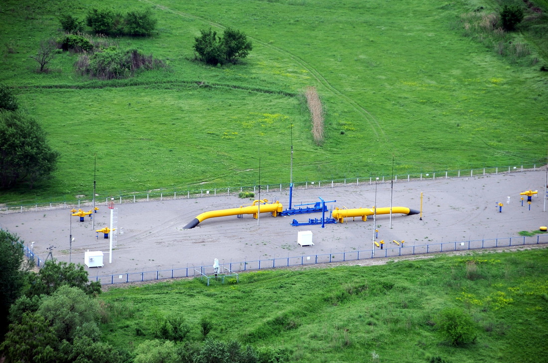 Узел запуска и приема очистного устройства на магистральном газопроводе «Макат — Северный Кавказ»